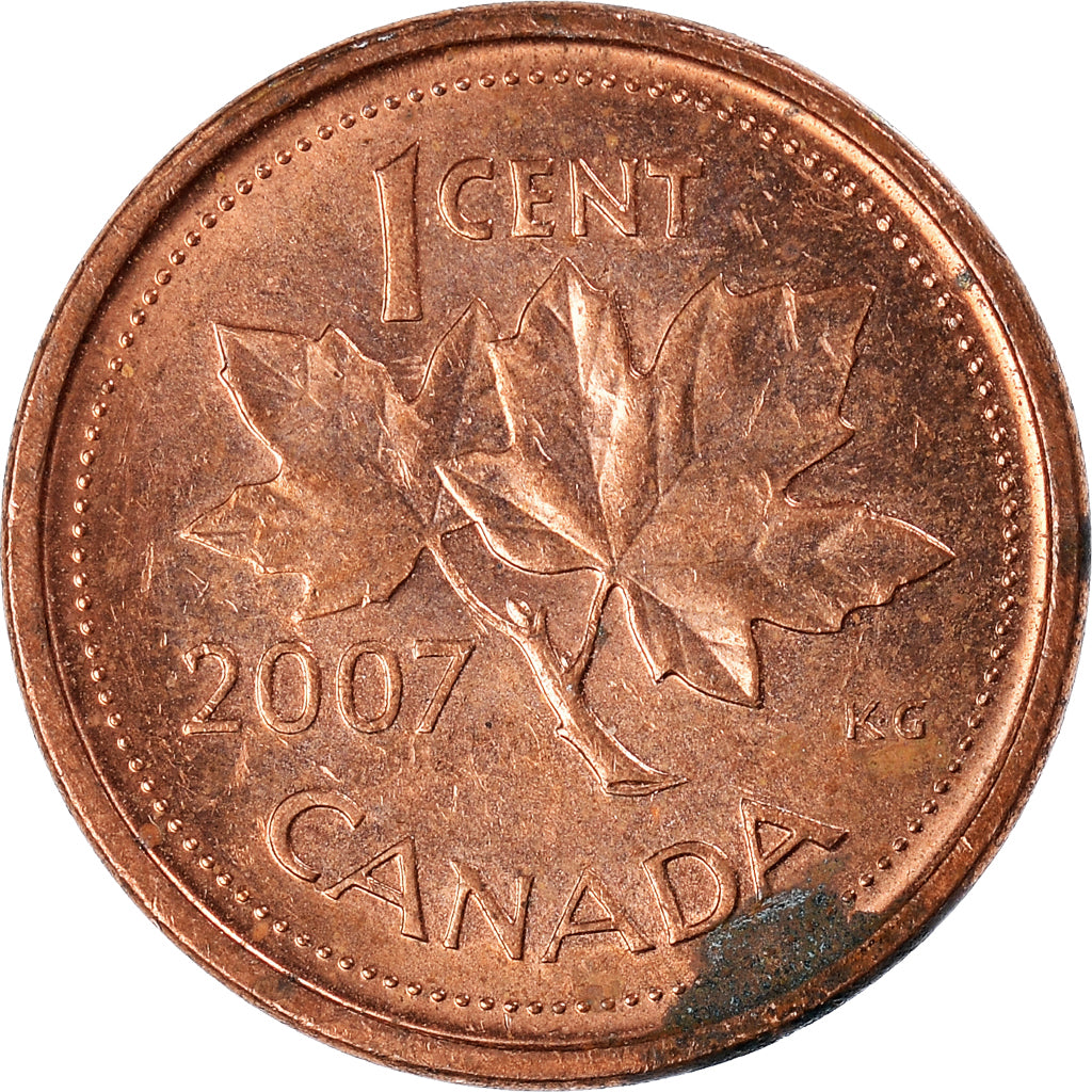 Munten, Canada, Cent, 2007