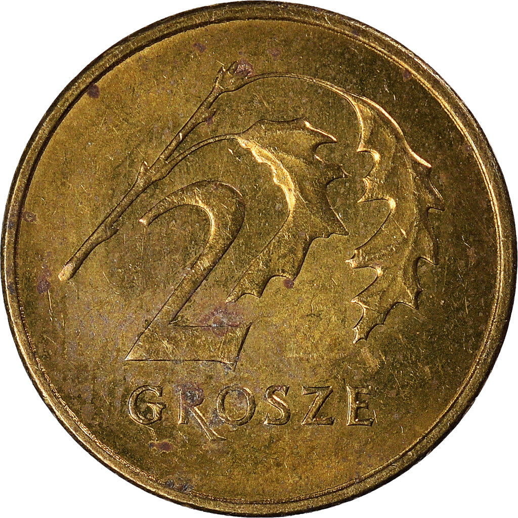 Monnaie, Pologne, 2 Grosze, 2005