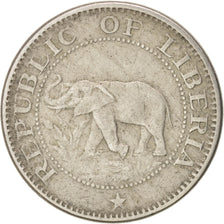 LIBERIA, 5 Cents, 1961, KM #14, EF(40-45), Copper-Nickel, 20, 4.11