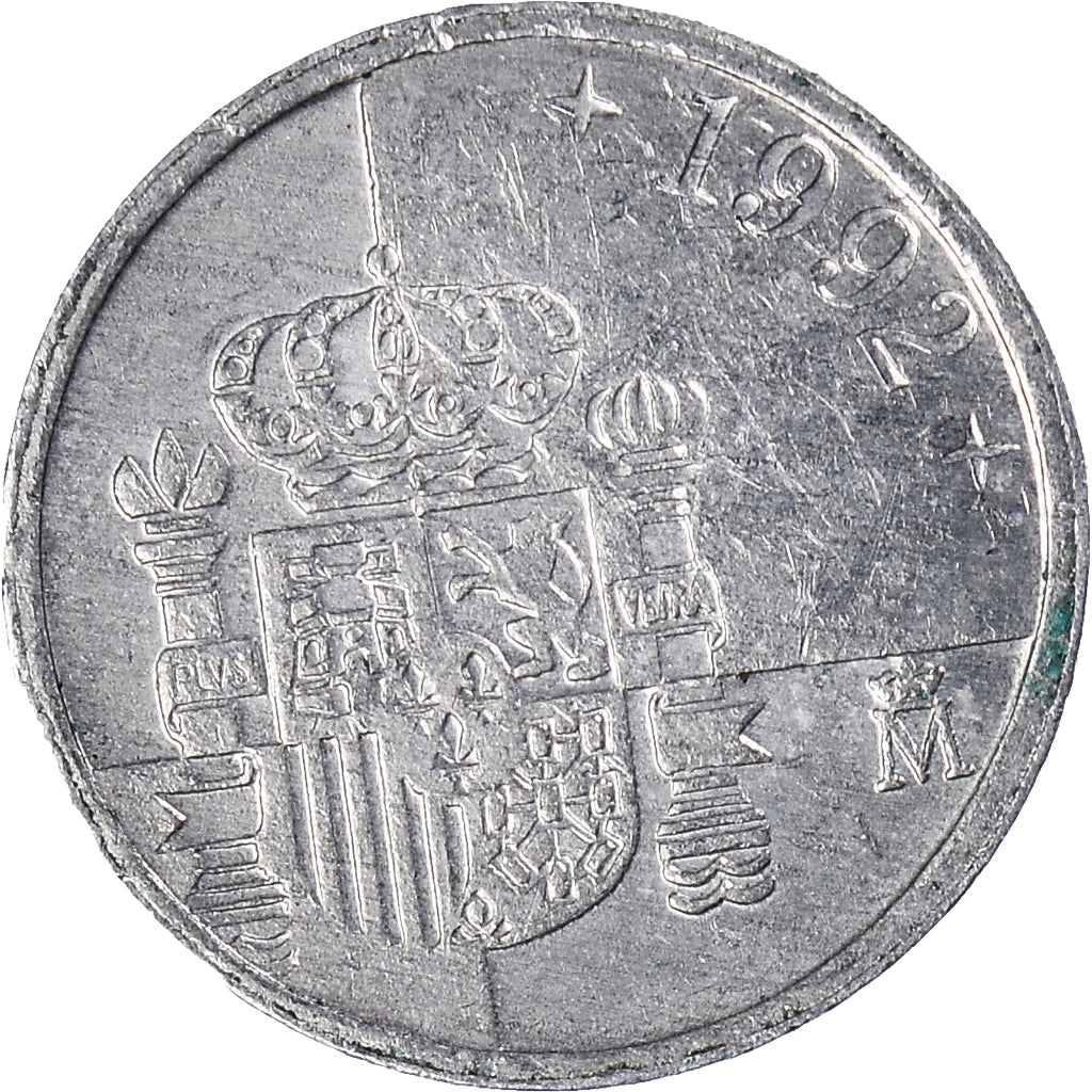 Coin, Spain, Peseta, 1992