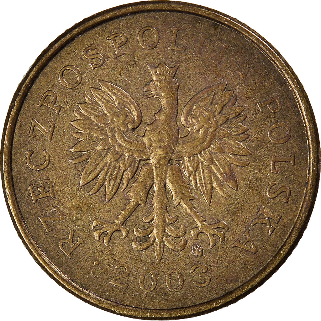 Munten, Polen, 5 Groszy, 2003