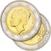 MONACO, 2 Euro, 2007, Paris, KM #186, MS(65-70), Bi-Metallic, 25.75, 8.50