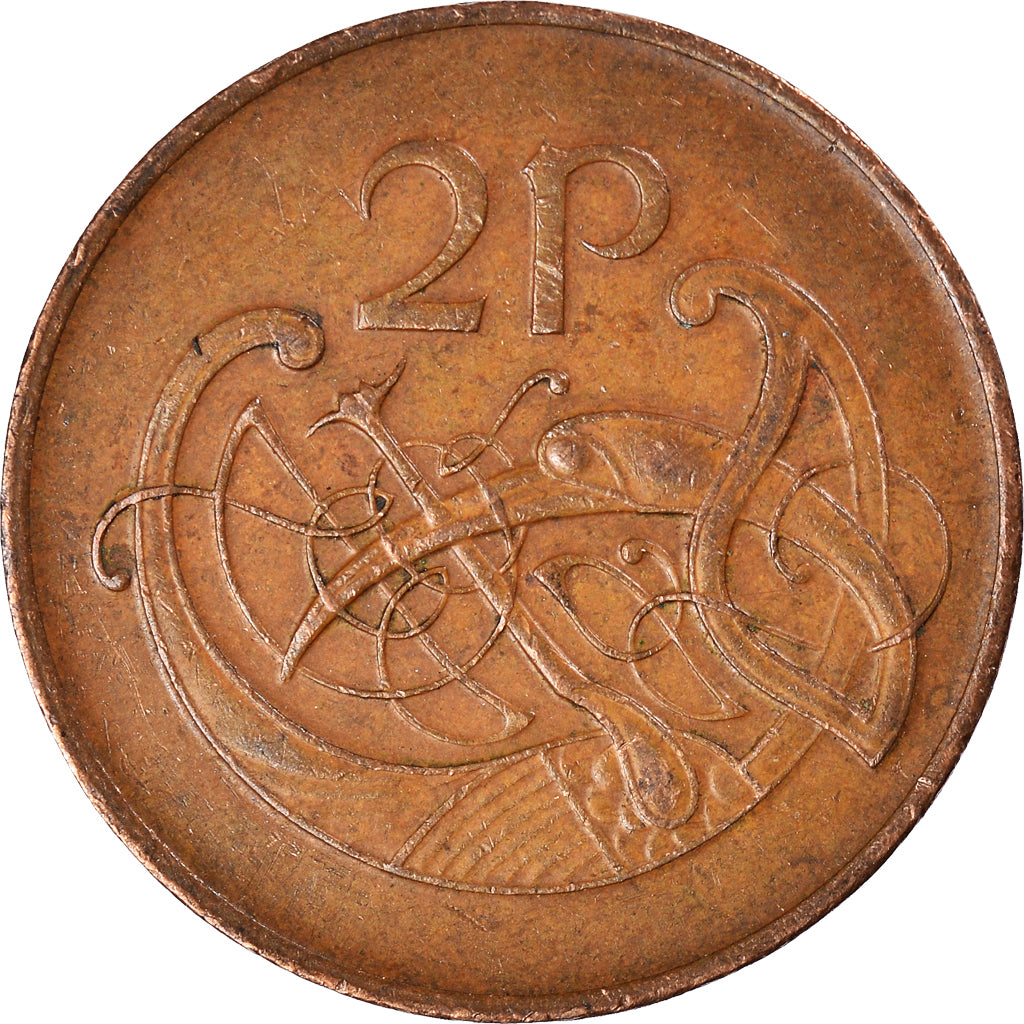 Moneda, REPÚBLICA DE IRLANDA, 2 Pence, 1985