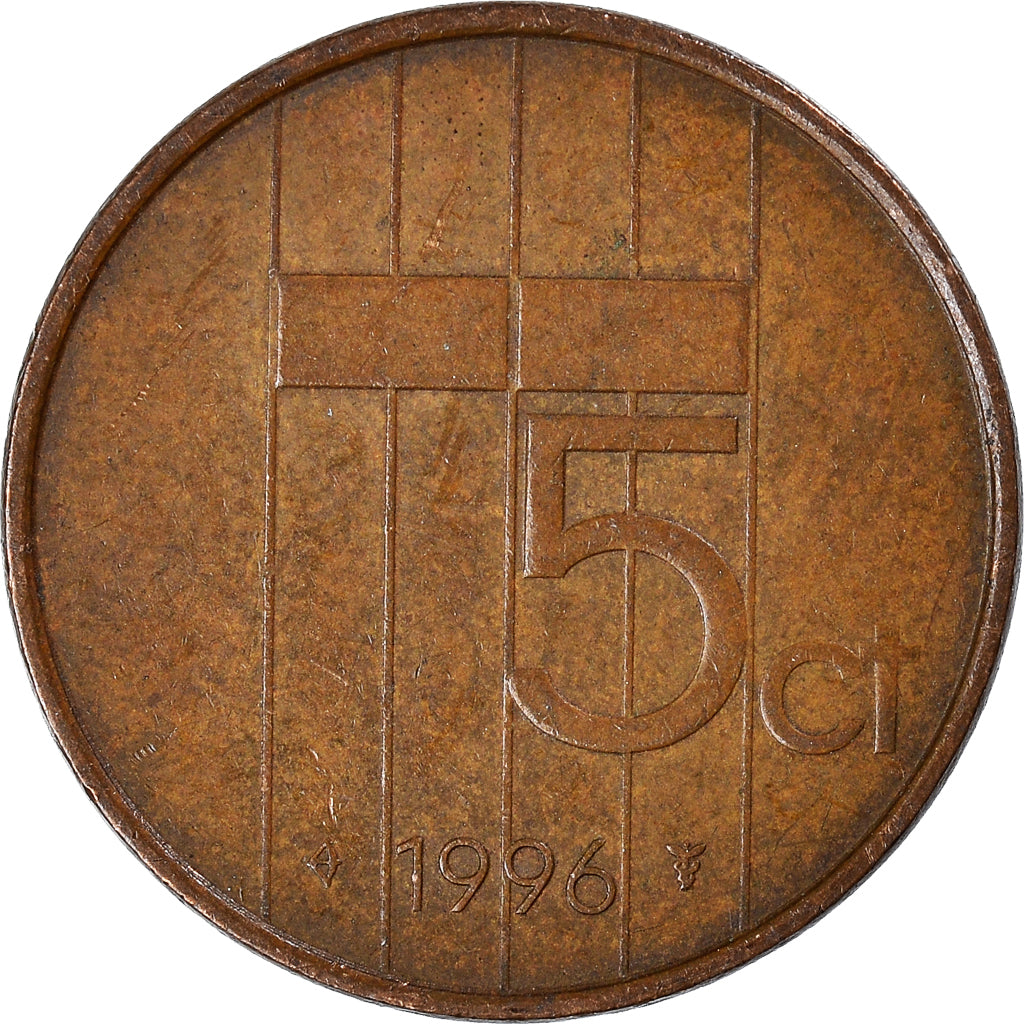 Munten, Nederland, 5 Cents, 1996