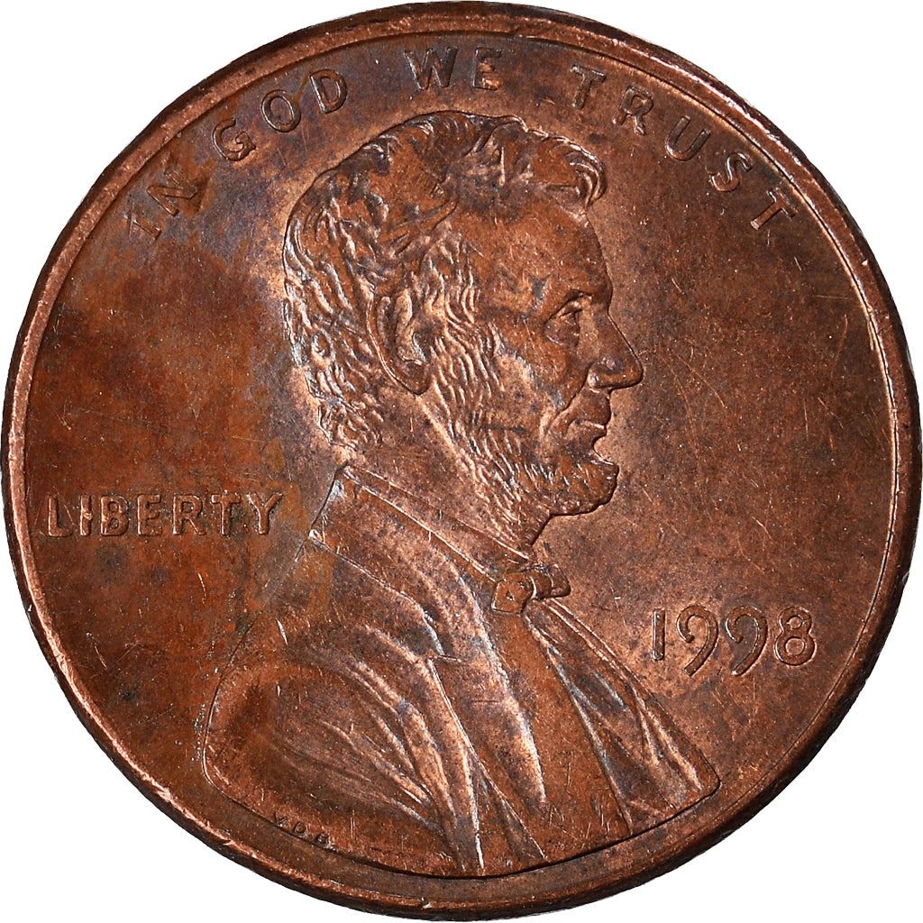 Münze, Vereinigte Staaten, Cent, 1998