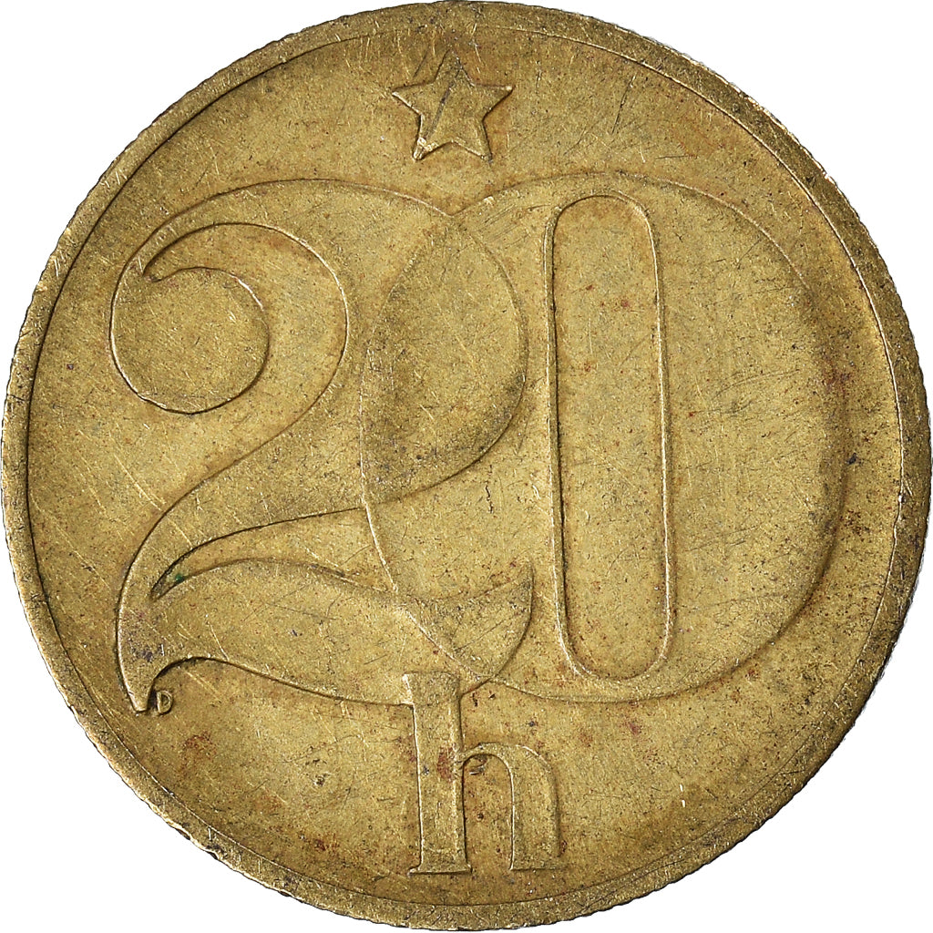 Moneta, Czechosłowacja, 20 Haleru