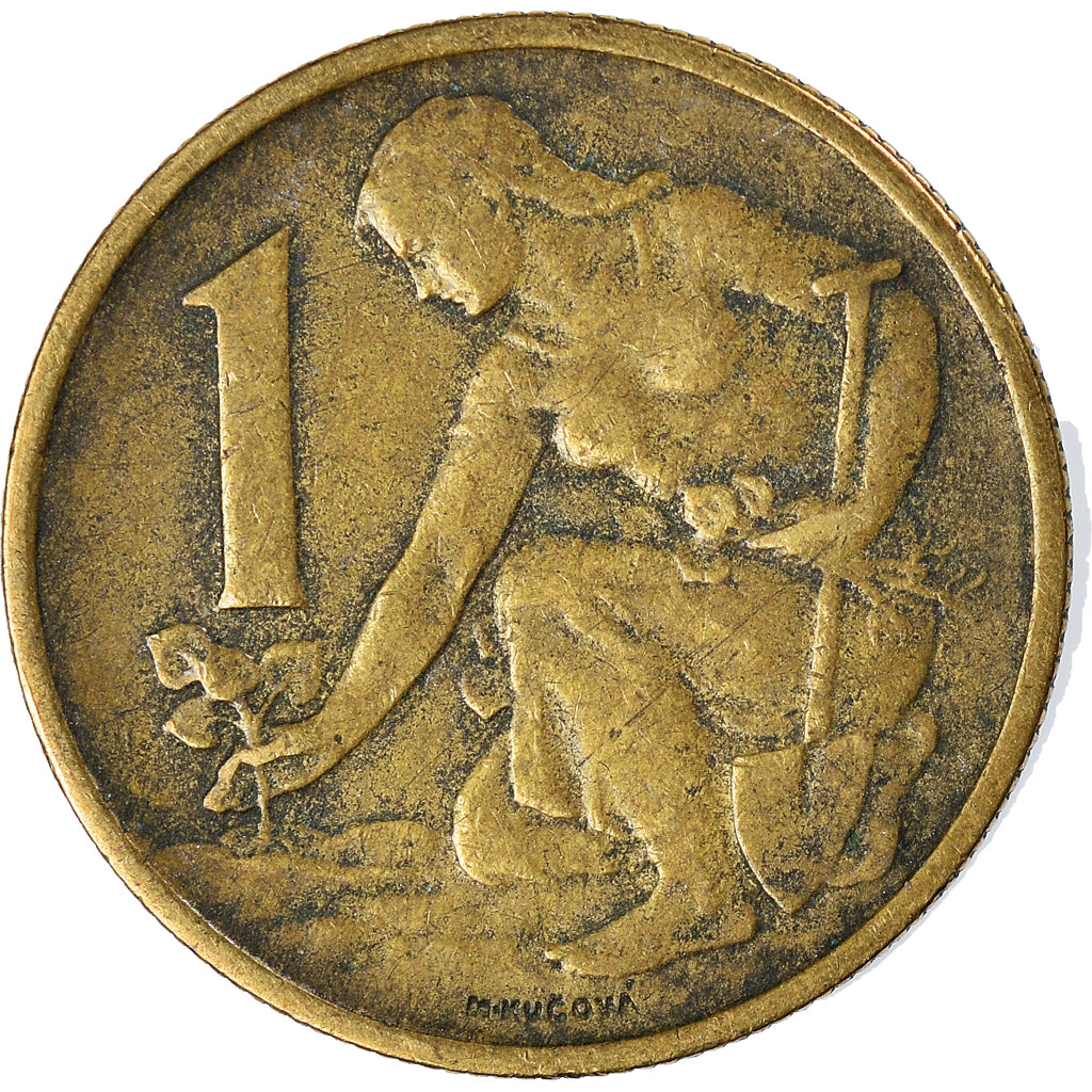 Moneda, Checoslovaquia, Koruna, 1967