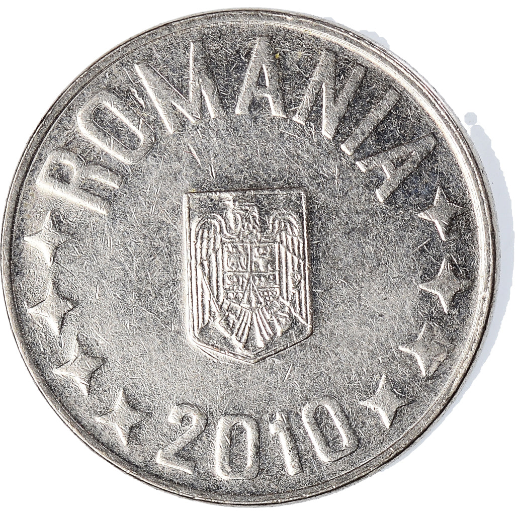 Moeda, Roménia, 10 Bani, 2010