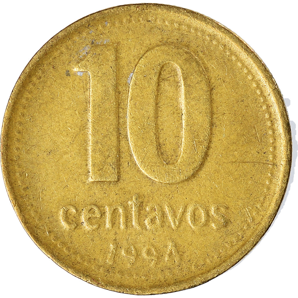Coin, Argentina, 10 Centavos, 1994