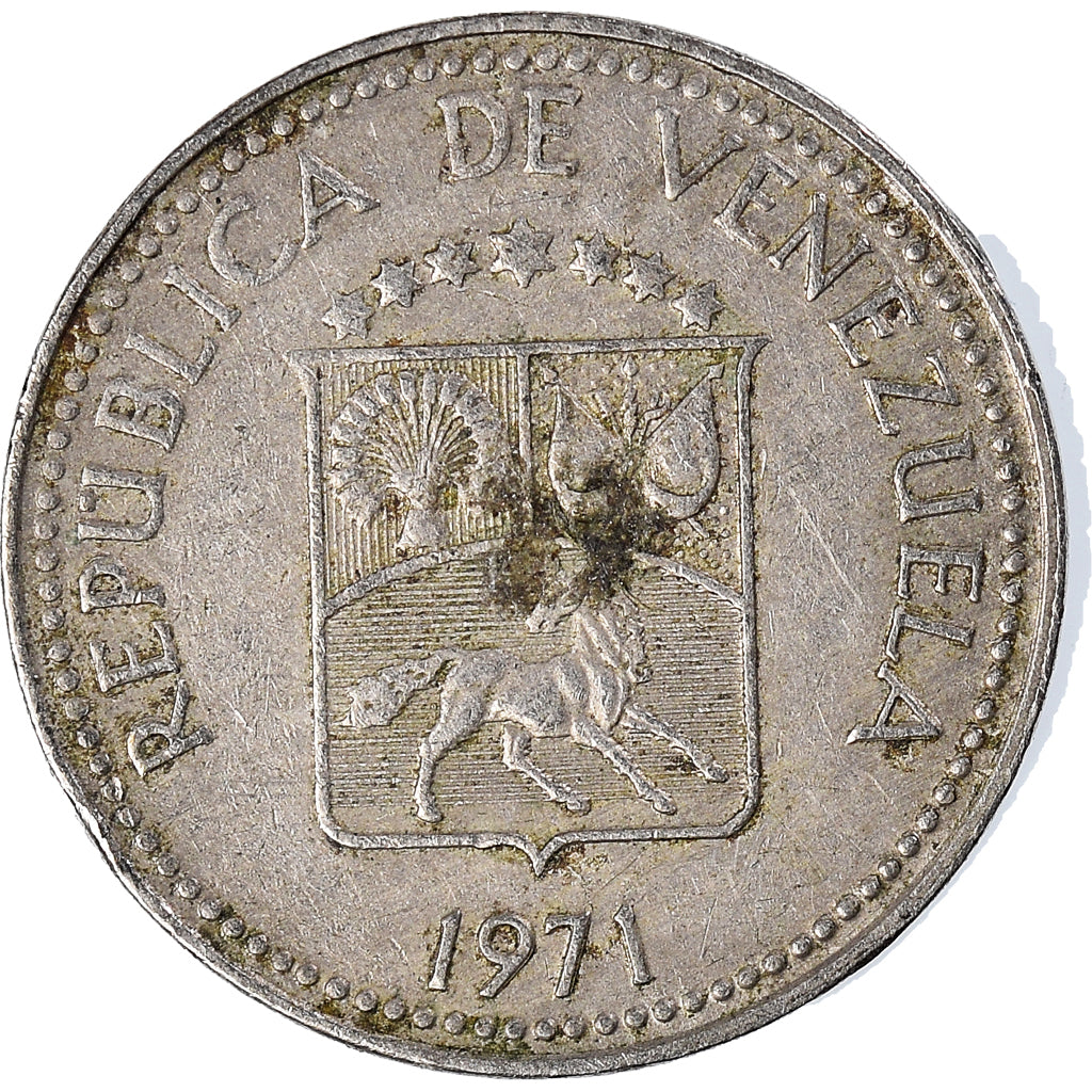 Munten, Venezuela, 5 Centimos, 1971