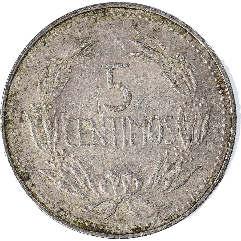 Munten, Venezuela, 5 Centimos, 1971