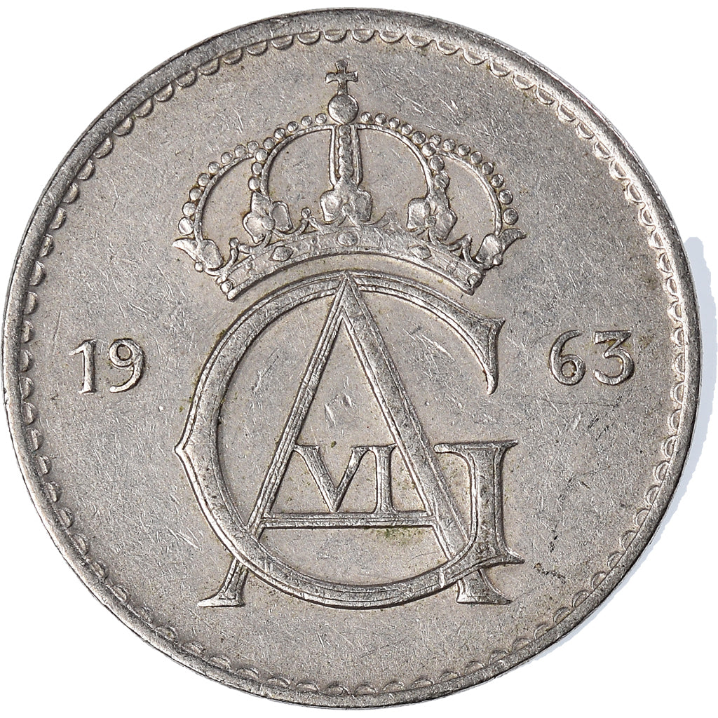 Moeda, Suécia, 50 Öre, 1963