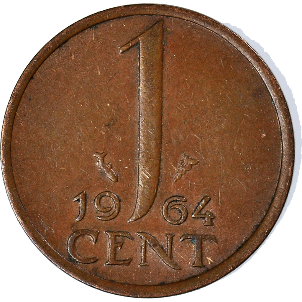 Moneta, Holandia, Cent, 1964