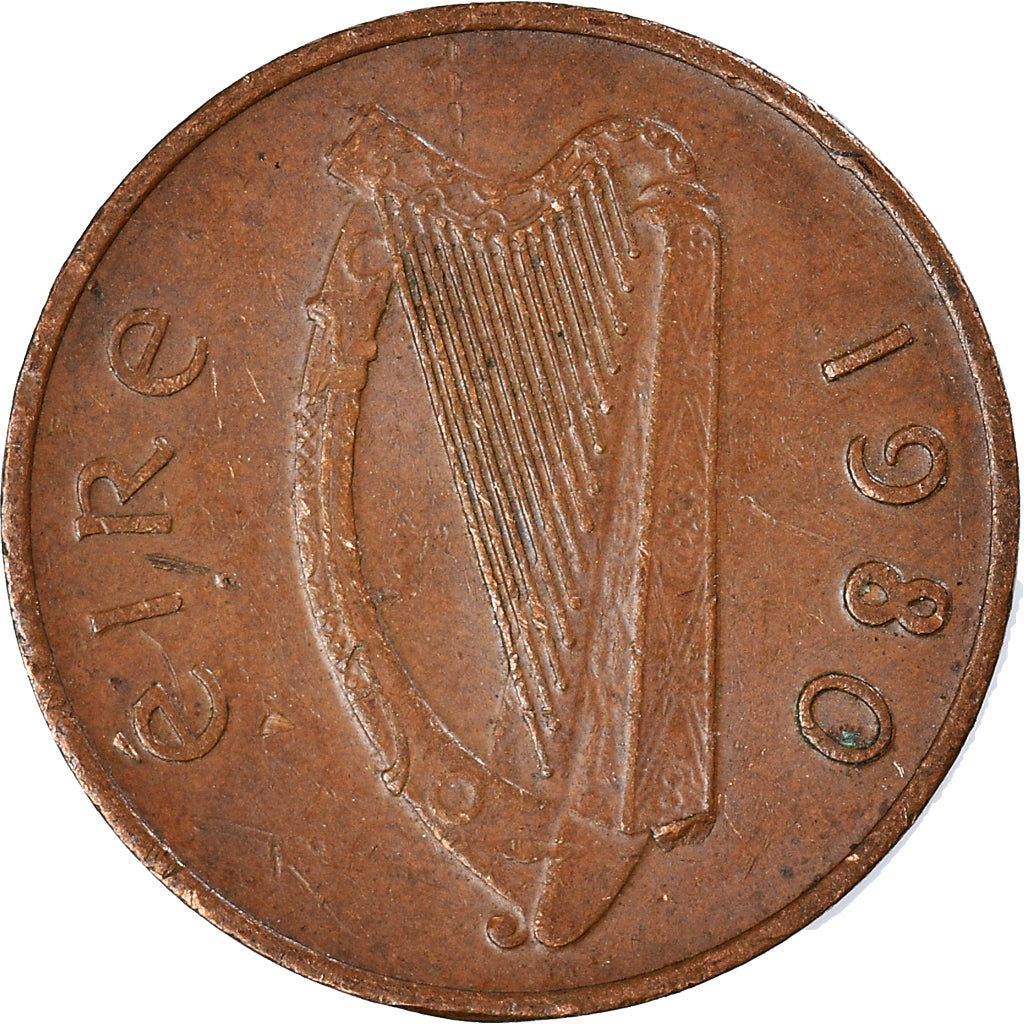 Moeda, REPÚBLICA DA IRLANDA, 1980