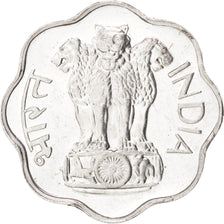 Coin, INDIA-REPUBLIC, 2 Paise, 1974, MS(60-62), Aluminum, KM:13.6