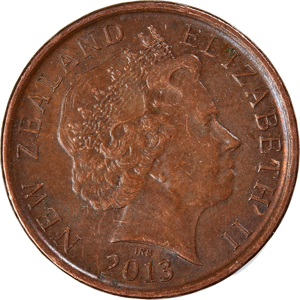 Coin, New Zealand, 10 Cents, 2013