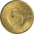 Coin, Slovenia, 5 Tolarjev, 1998