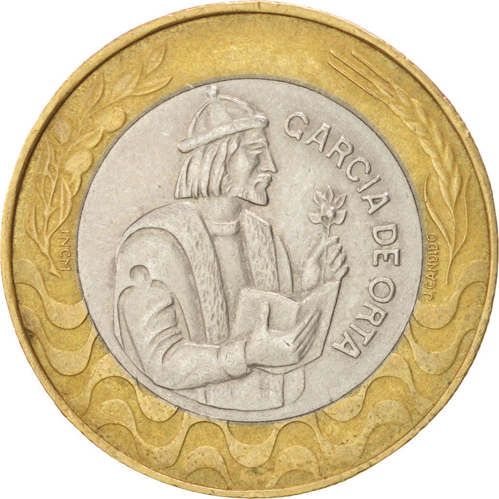 Coin, Portugal, 200 Escudos, 1992, EF(40-45), Bi-Metallic, KM:655