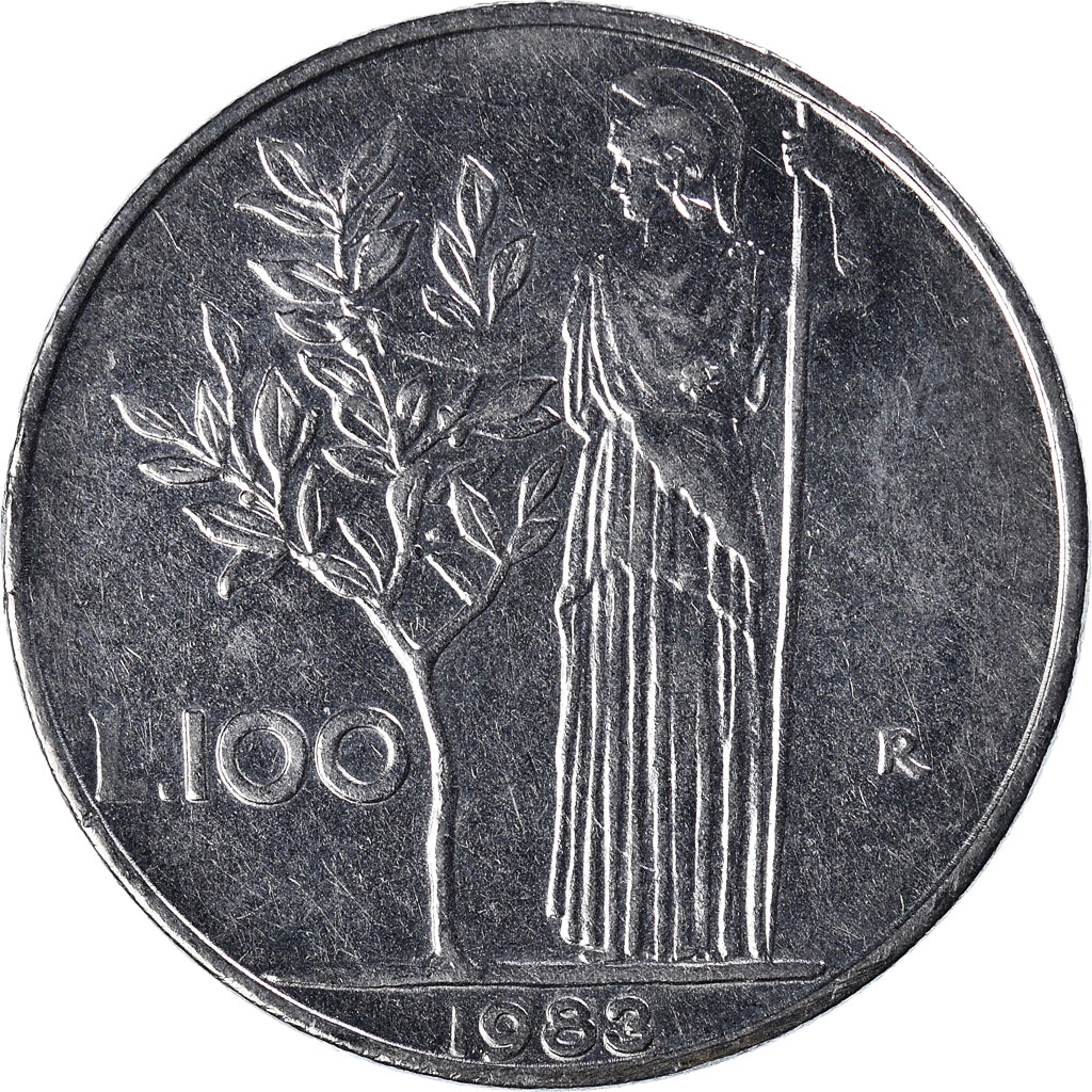 Monnaie, Italie, 100 Lire, 1983