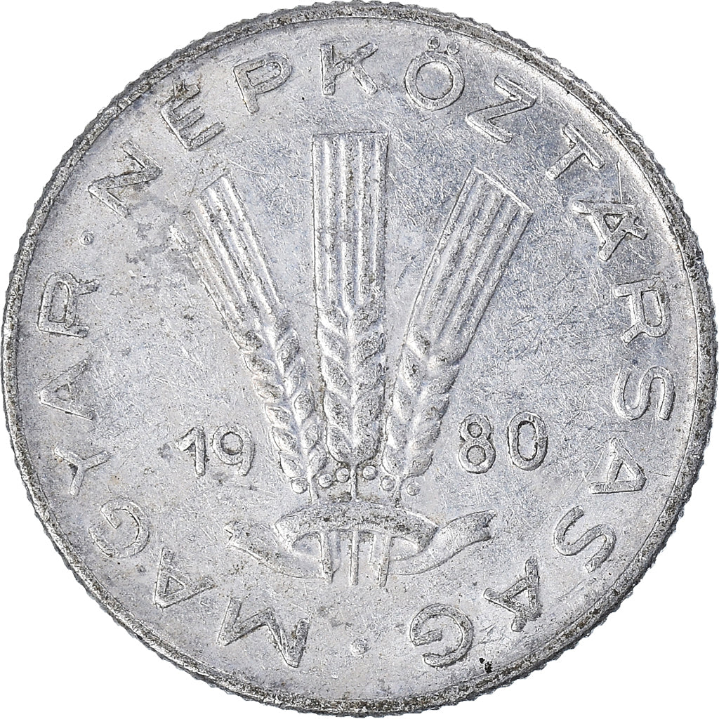 Moneta, Ungheria, 20 Fillér, 1980