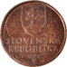 Coin, Slovakia, 50 Halierov, 1996