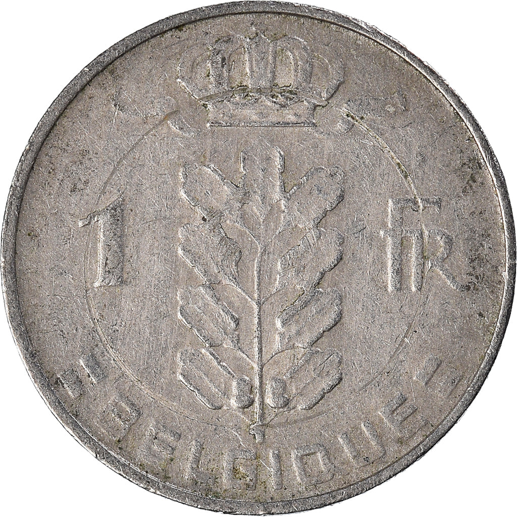 Moneda, Bélgica, Franc, 1969