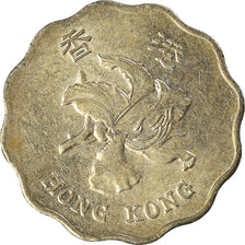 Moeda, Hong Kong, 20 Cents, 1997