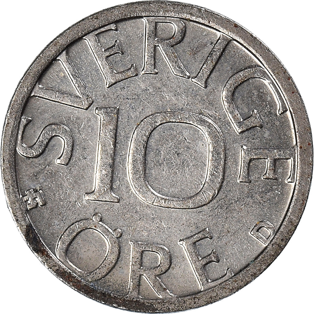 Munten, Zweden, 10 Öre, 1988