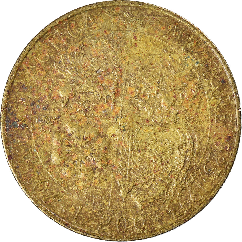 Munten, Italië, 200 Lire, 1993