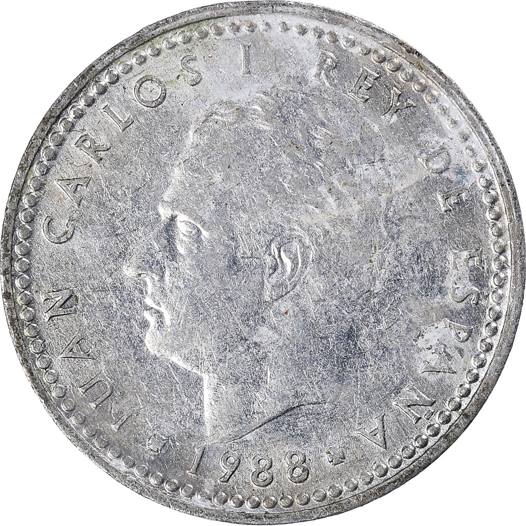 Moeda, Espanha, Peseta, 1988