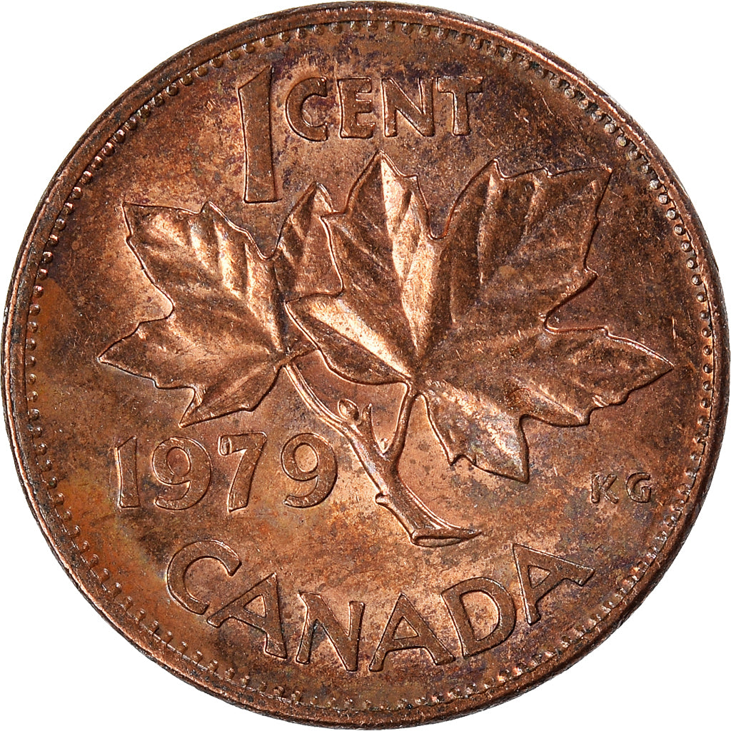 Moeda, Canadá, Cent, 1979