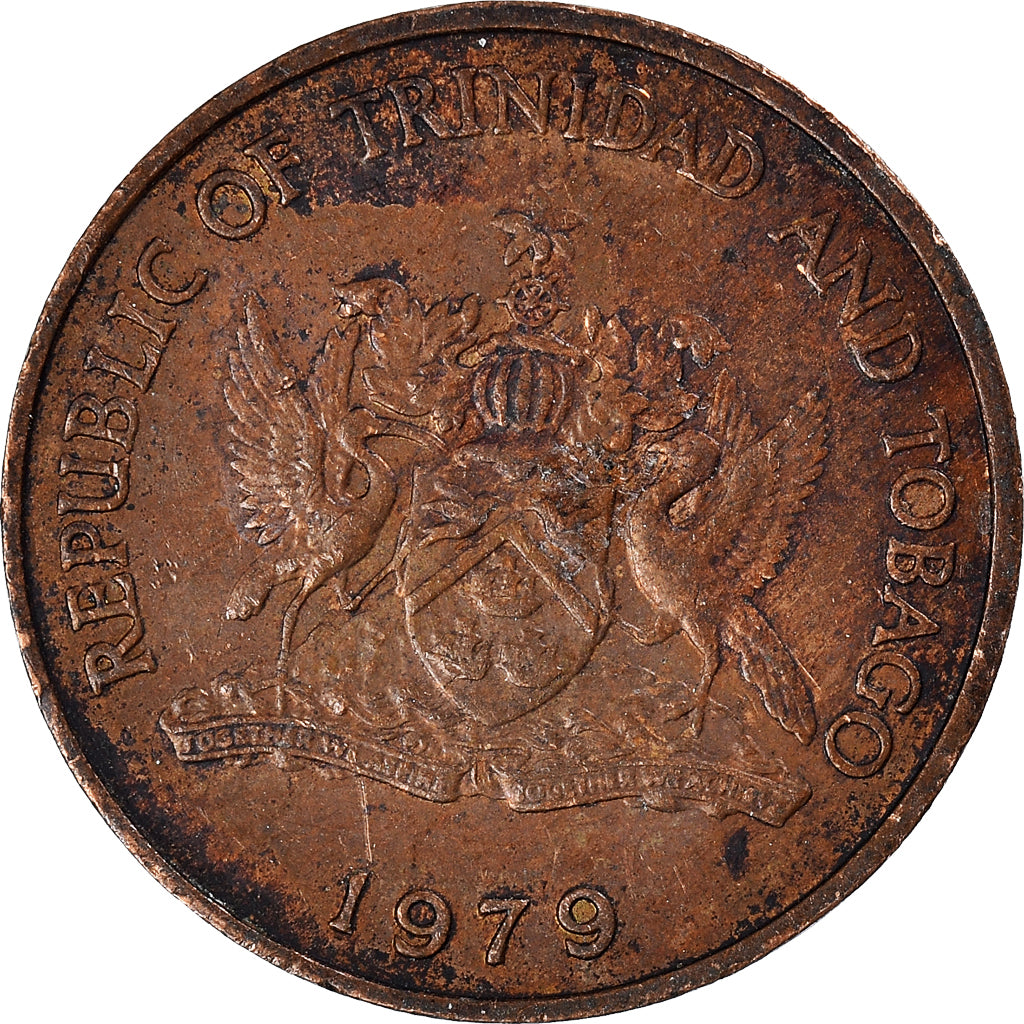 Coin, TRINIDAD & TOBAGO, 5 Cents, 1979