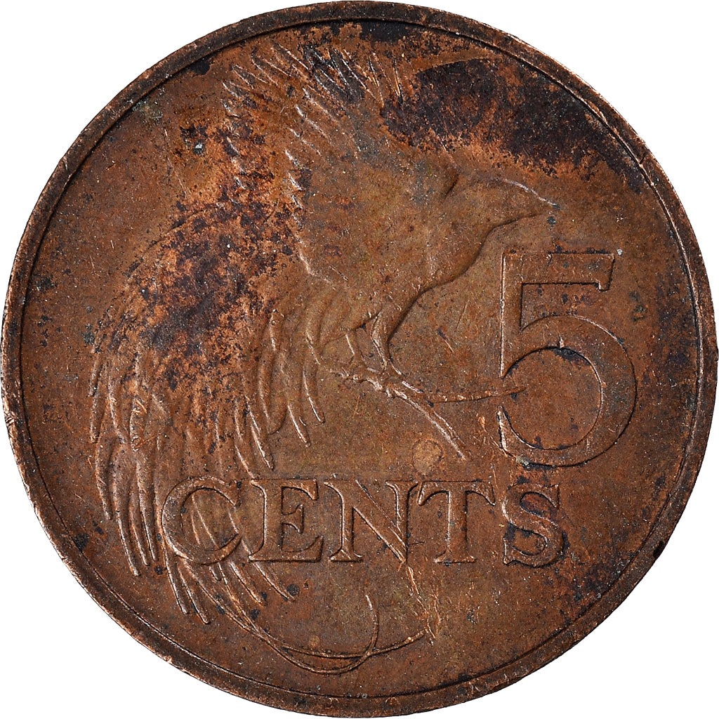 Coin, TRINIDAD & TOBAGO, 5 Cents, 1979