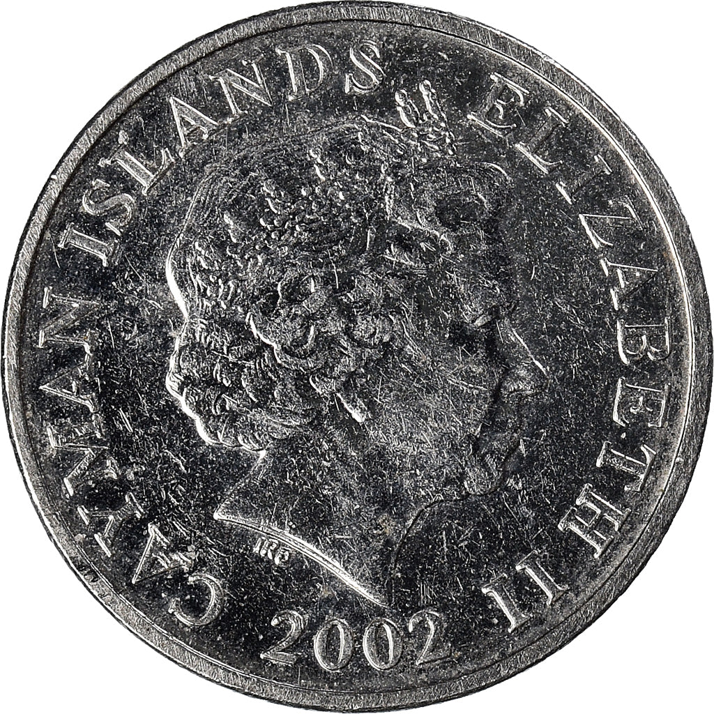 Moneda, Islas Caimán, 5 Cents, 2002