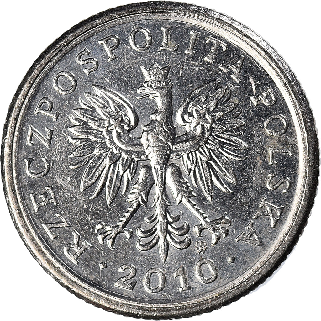 Moneda, Polonia, 20 Groszy, 2010