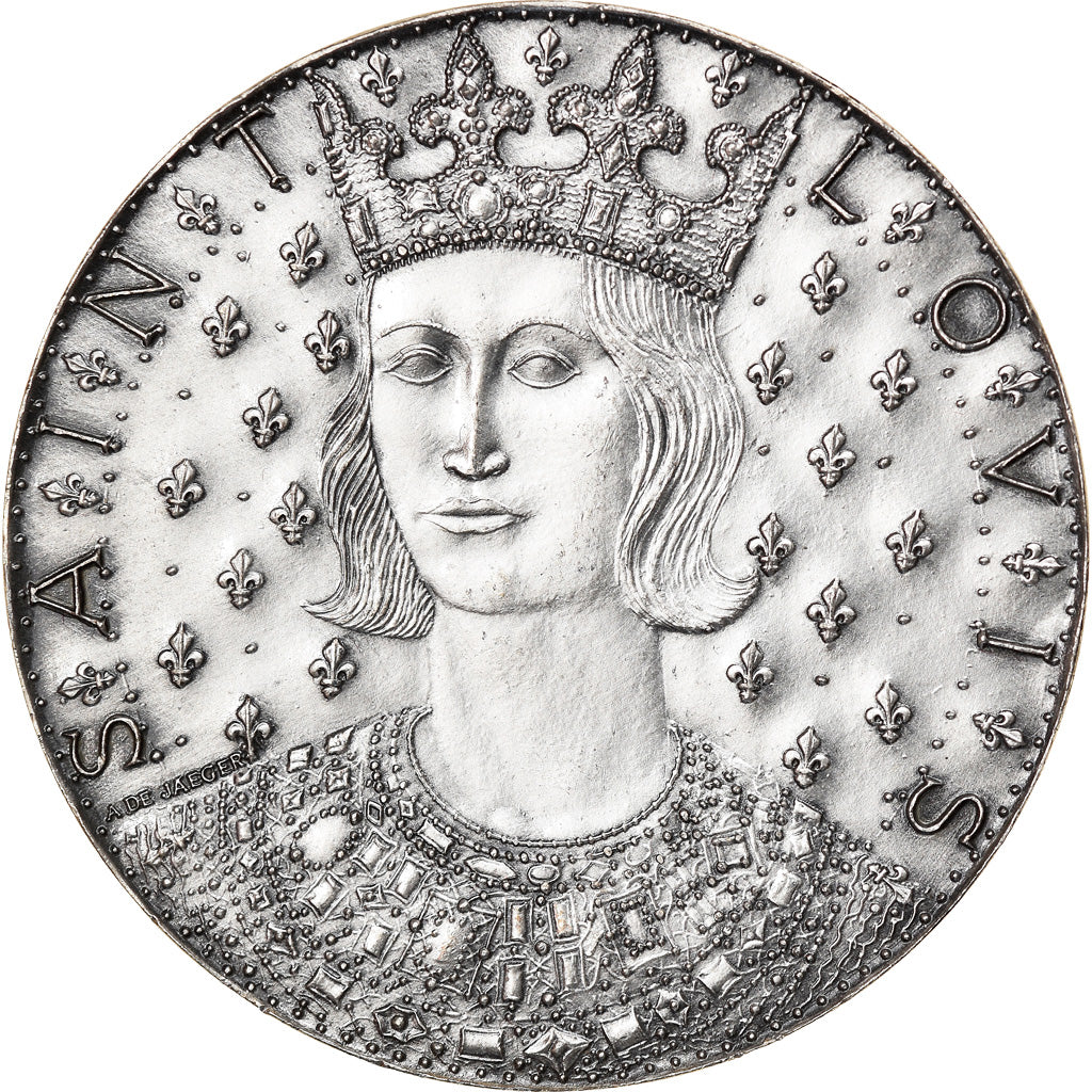 France, Médaille, 7ème Centenaire de la Mort de Saint-Louis, History, 1970, De
