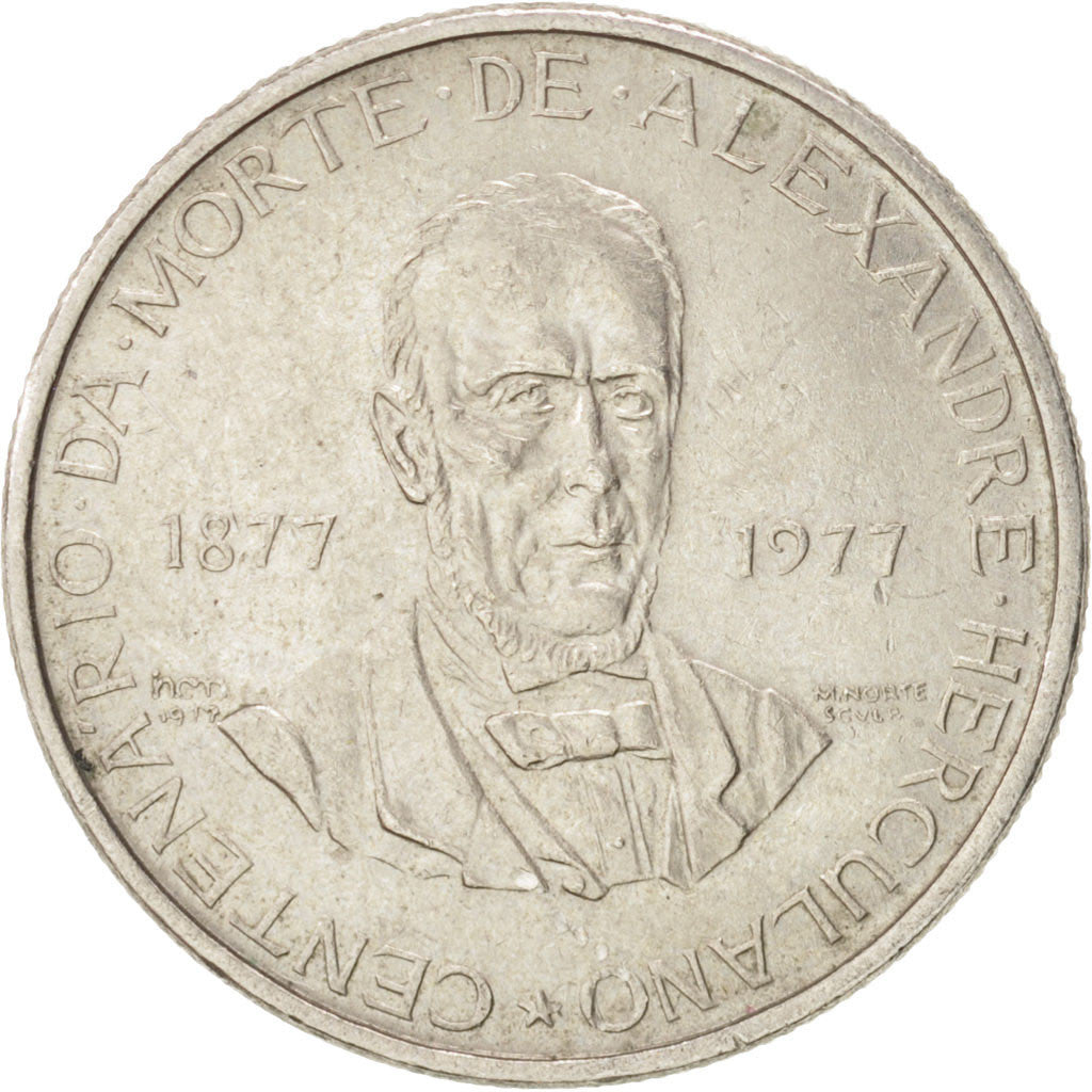 Moneta, Portogallo, 2-1/2 Escudos, 1977, BB, Rame-nichel, KM:605