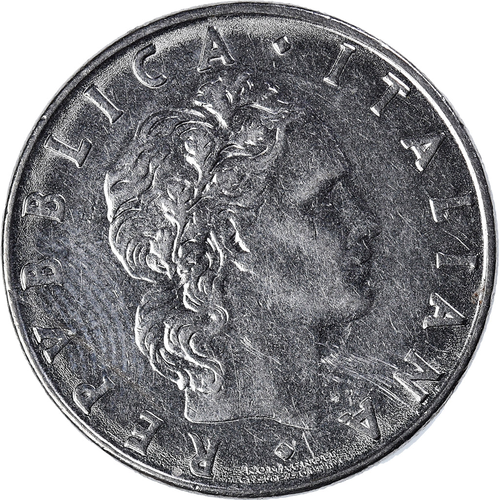 Munten, Italië, 50 Lire, 1980