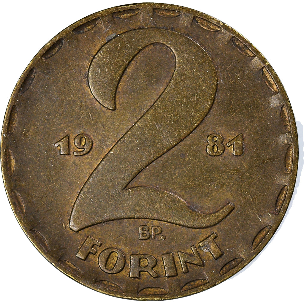 Coin, Hungary, 2 Forint, 1981