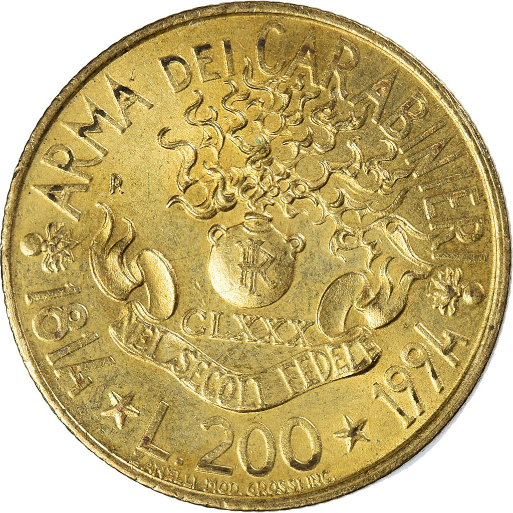 Munten, Italië, 200 Lire, 1994