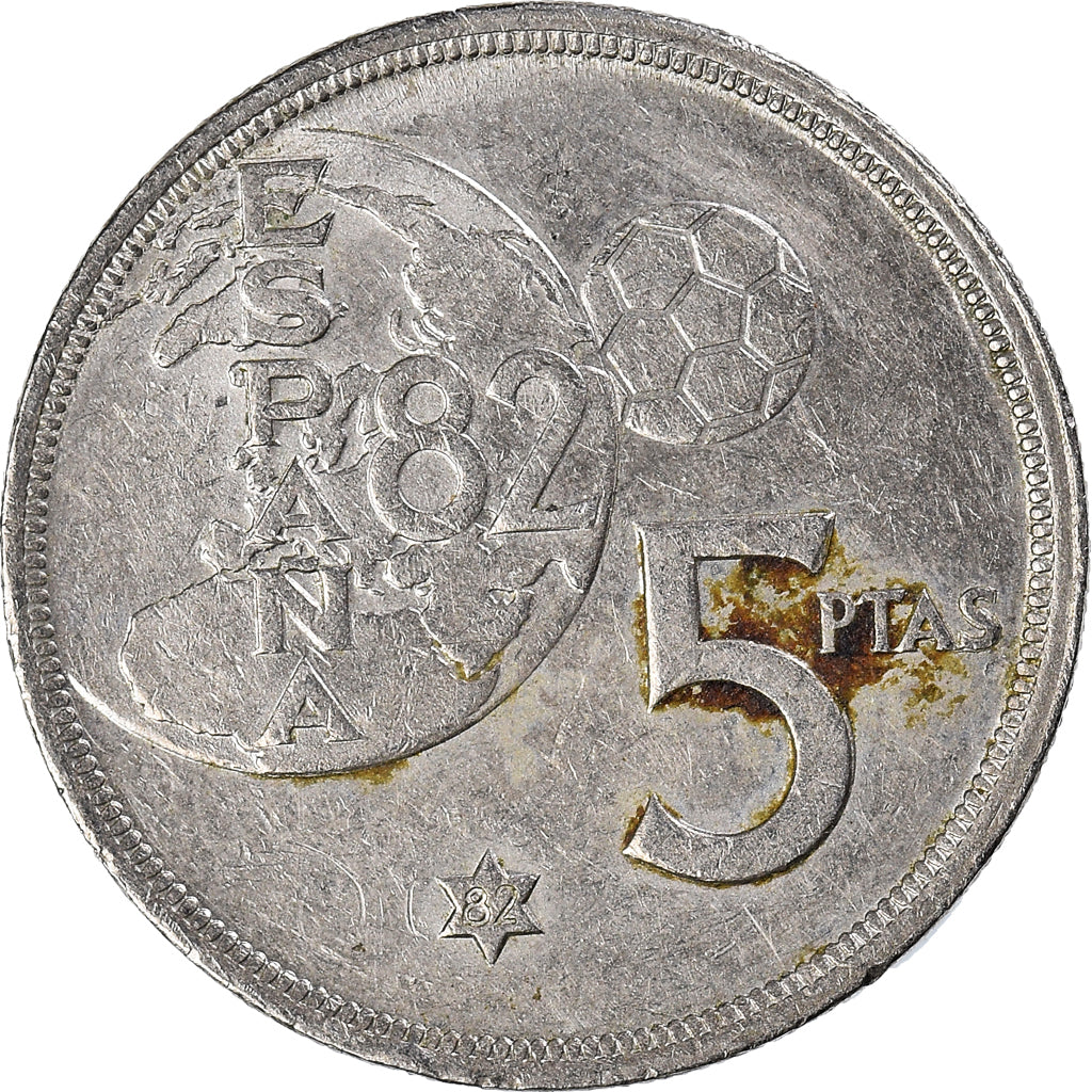 Moneta, Hiszpania, 5 Pesetas, 1982
