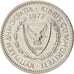 Coin, Cyprus, 25 Mils, 1977, MS(63), Copper-nickel, KM:40