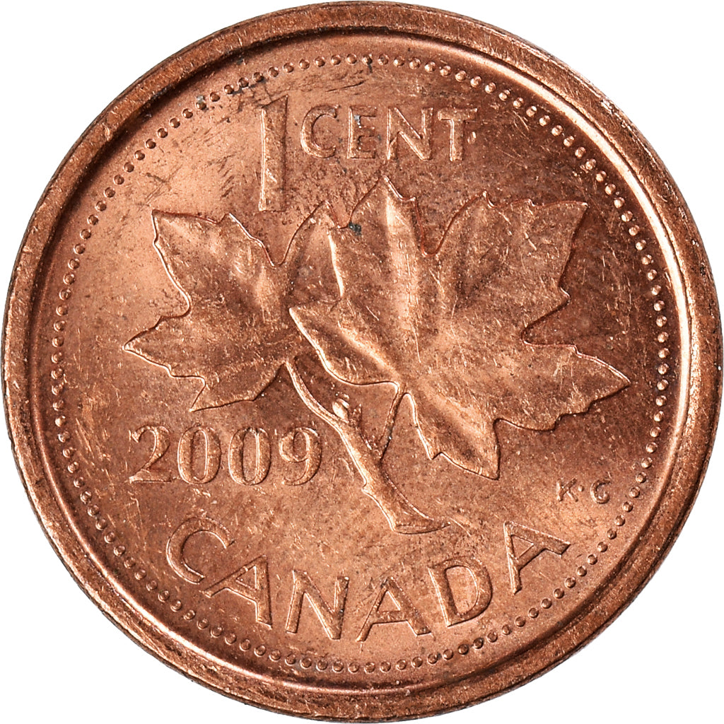 Moneta, Canada, Cent, 2009