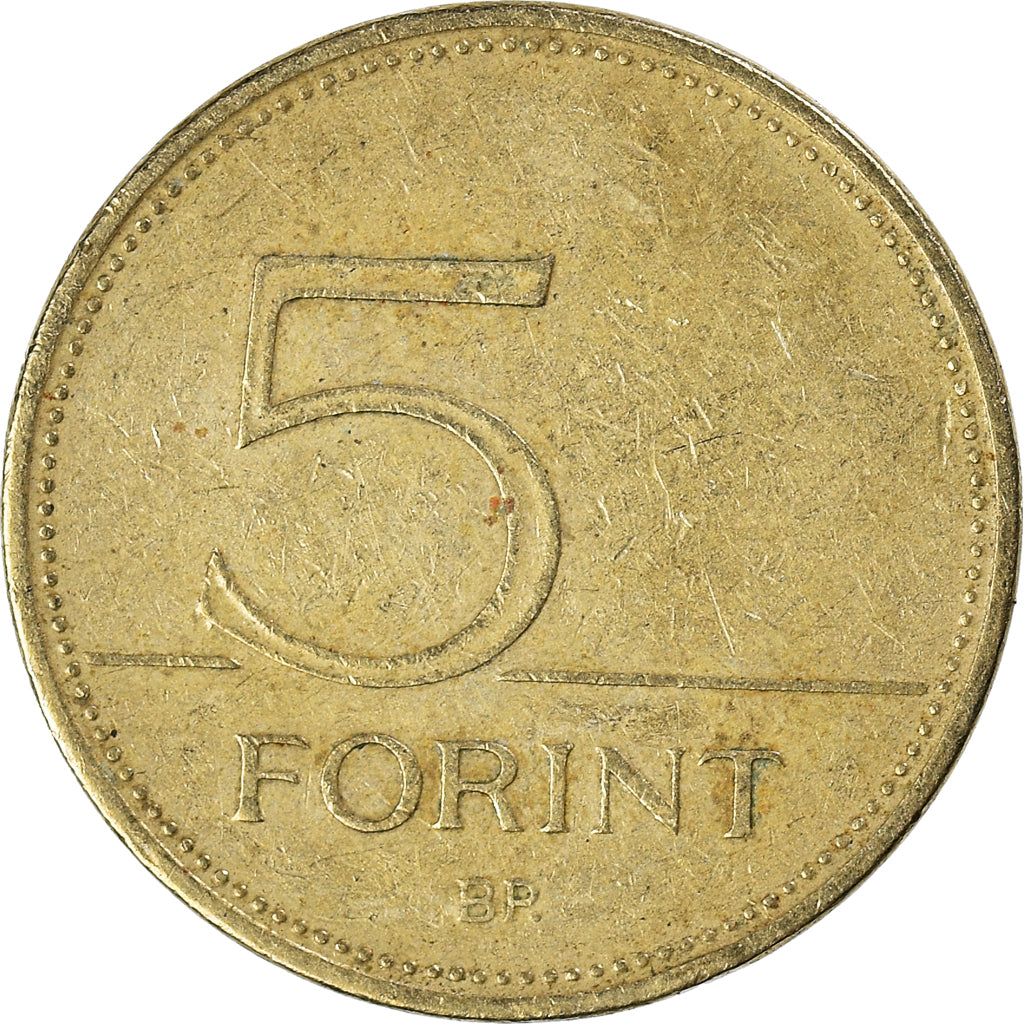 Moneda, Hungría, 5 Forint, 1995