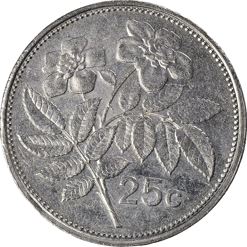 Moneda, Malta, 25 Cents, 2001