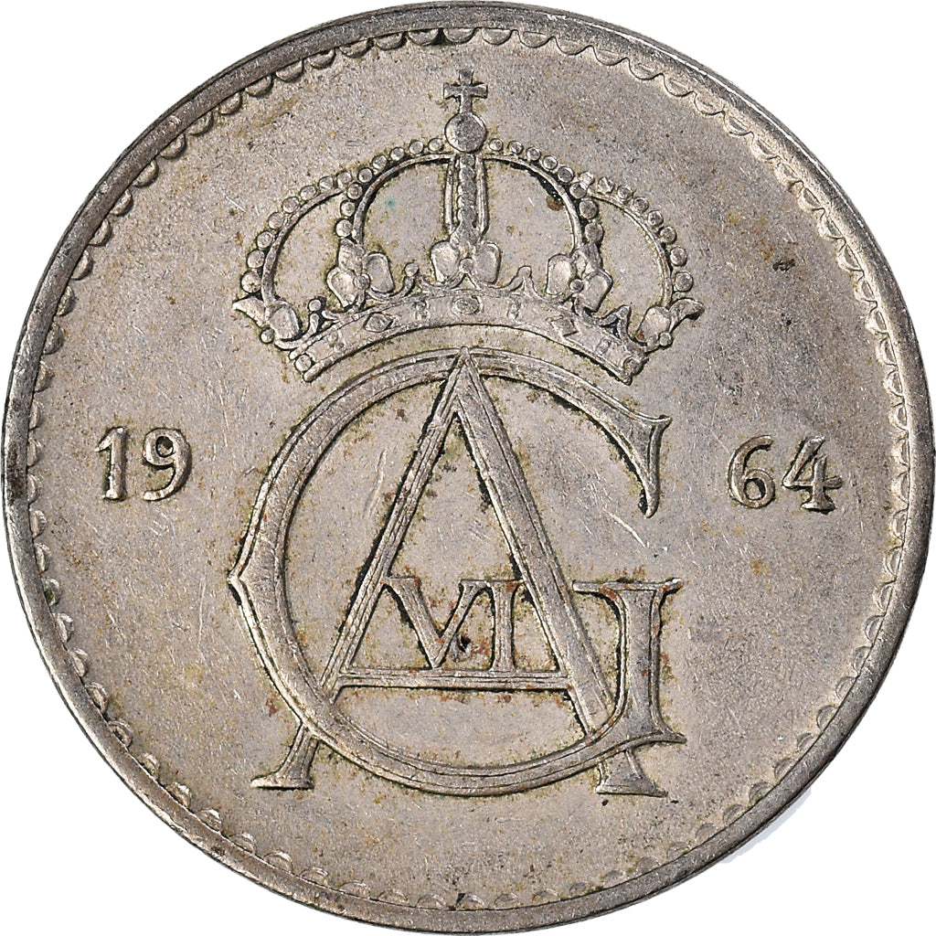 Moneta, Svezia, 50 Öre, 1964