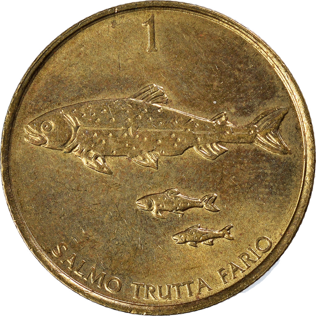 Monnaie, Slovénie, Tolar, 2001