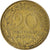 Moneda, Francia, 20 Centimes, 1972