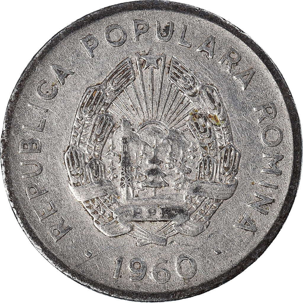 Moeda, Roménia, 15 Bani, 1960