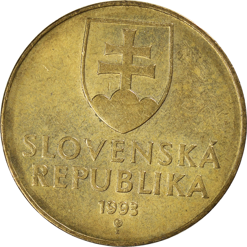 Münze, Slowakei, 10 Koruna, 1993